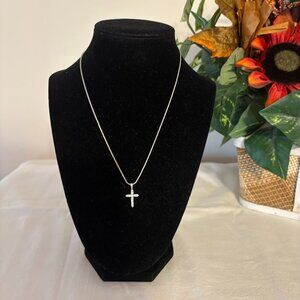 Beautiful Express Brand Silver Tone Chain and Pendant (16") for any occasion